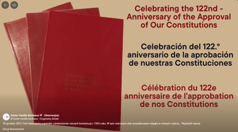 Le Constitution – règle de la vie